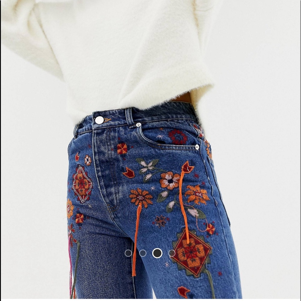 ASOS Florence Authentic Straight Jeans - Picture 2 of 4